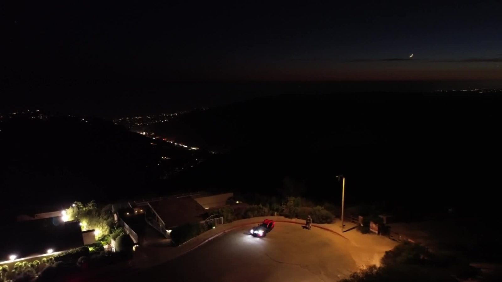 The Top of the World Run drone